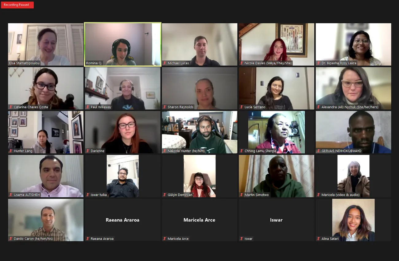 Participants in this year's program