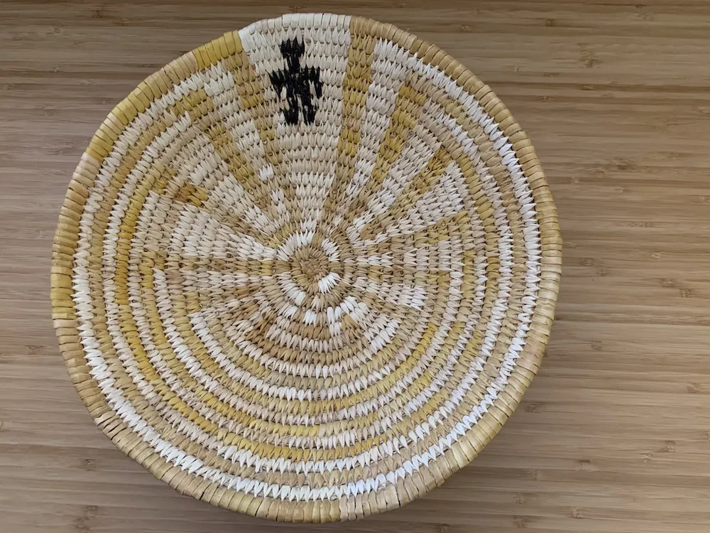 Basket of the Tohono O'odham Indigenous People