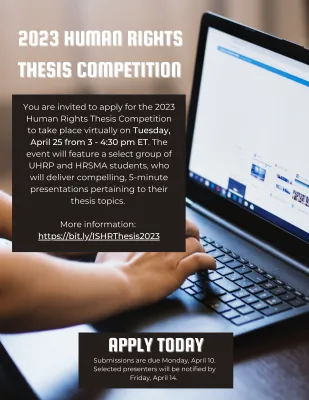 2023 Human Rights Thesis Competition