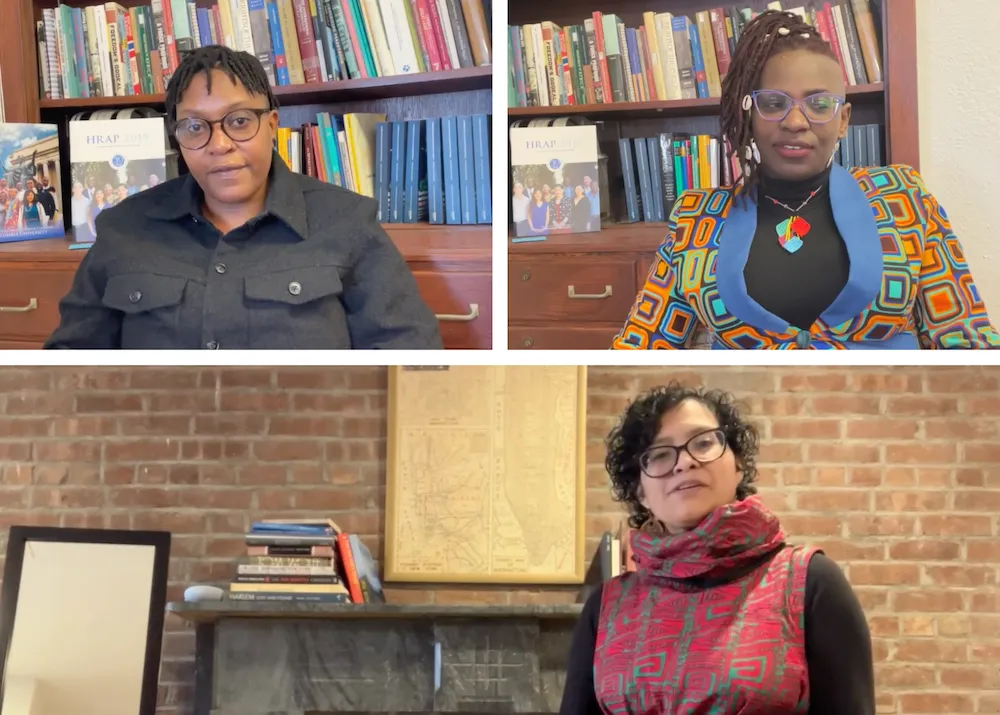 Wanja Ngure, Kutlwano Magashula, and Kathia Carrillo