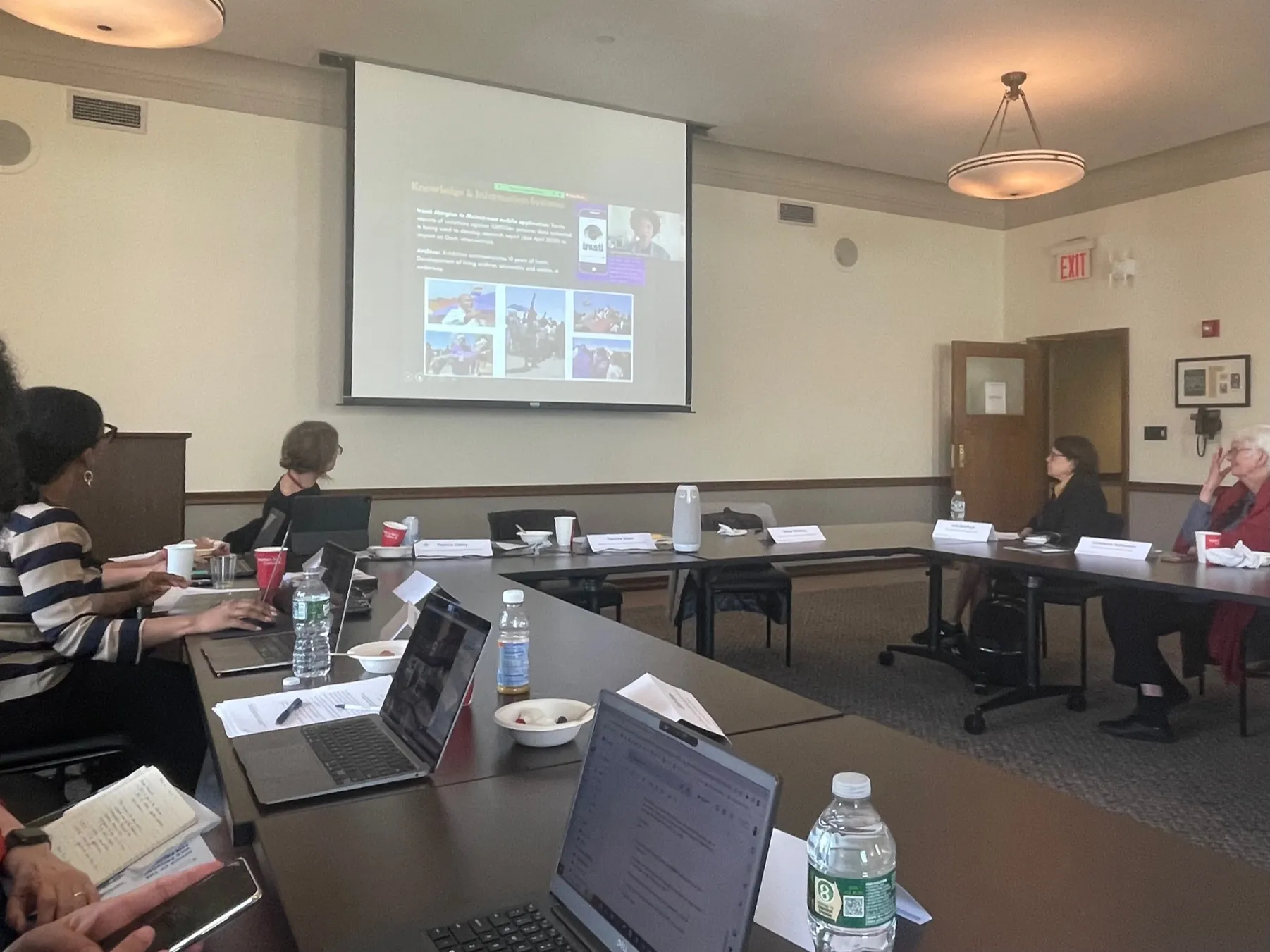 The  Women's, Gender, and Sexuality Studies Council  (WGSS) at Columbia University invited 2022-23 Advocate Jade Jacobs-Wort of South Africa and Stephanie V. Grepo, Director of Capacity Building at ISHR, to speak at their May meeting. 