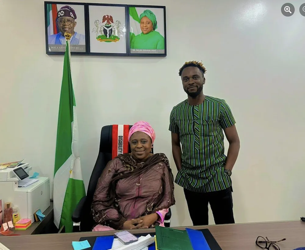 Advocate Itoro Douglas Ekanem with the Special Adviser to The President on Health