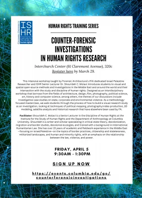 Counter-Forensic Investigations in Human Rights Research