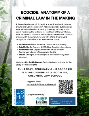 Ecocide: Anatomy of a Criminal Law in the Making