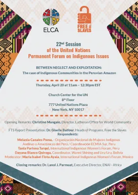 BETWEEN NEGLECT AND EXPLOITATION: The Case of Indigenous Communities in the Peruvian Amazon