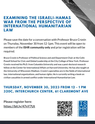 Examining the Israeli-Hamas War from the Perspective of International Humanitarian Law