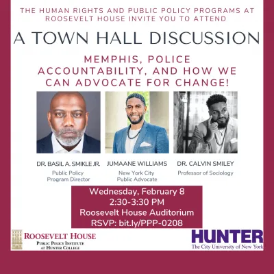 Town Hall: Memphis, Police Accountability, and How We Can Advocate for Change