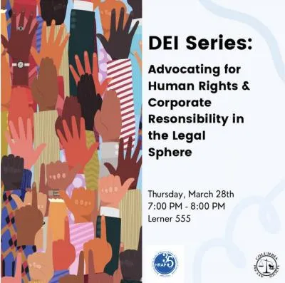 Diversity, Equity, and Inclusion Panel: Advocating for Human Rights and Corporate Responsibility in the Legal Sphere