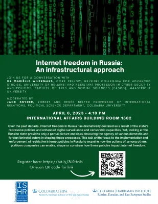Internet Freedom in Russia: An Infrastructural Approach