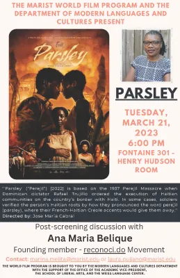 Film Screening and Discussion with Ana Maria Belique