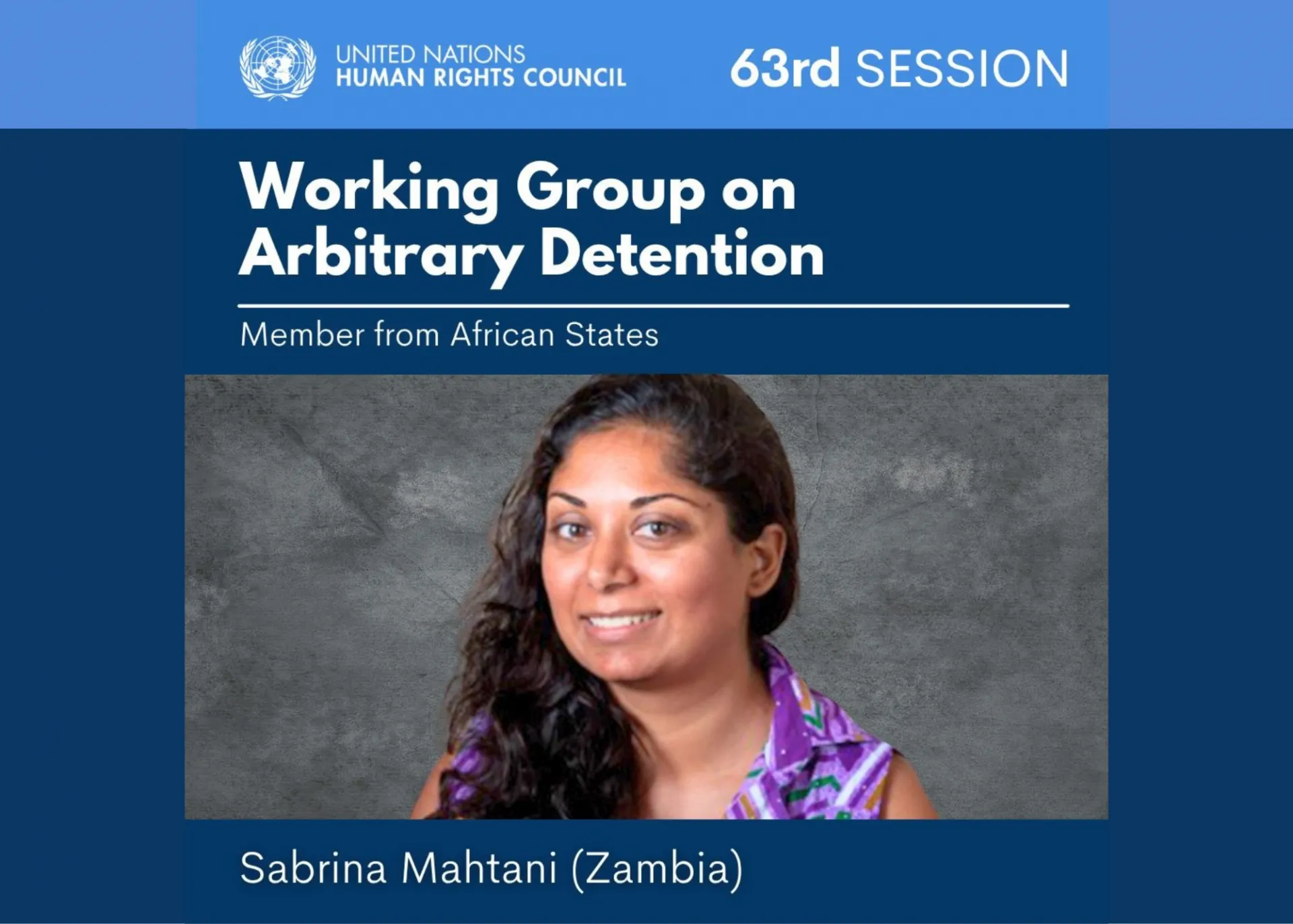 2012 Advocate Sabrina Mahtani