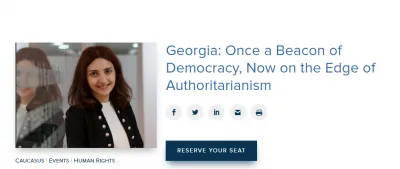 Georgia: Once a Beacon of Democracy, Now on the Edge of Authoritarianism
