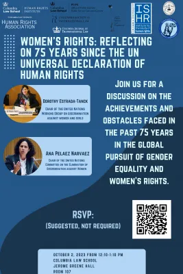 Women's Rights: Reflecting on 75 Years Since the UN Declaration