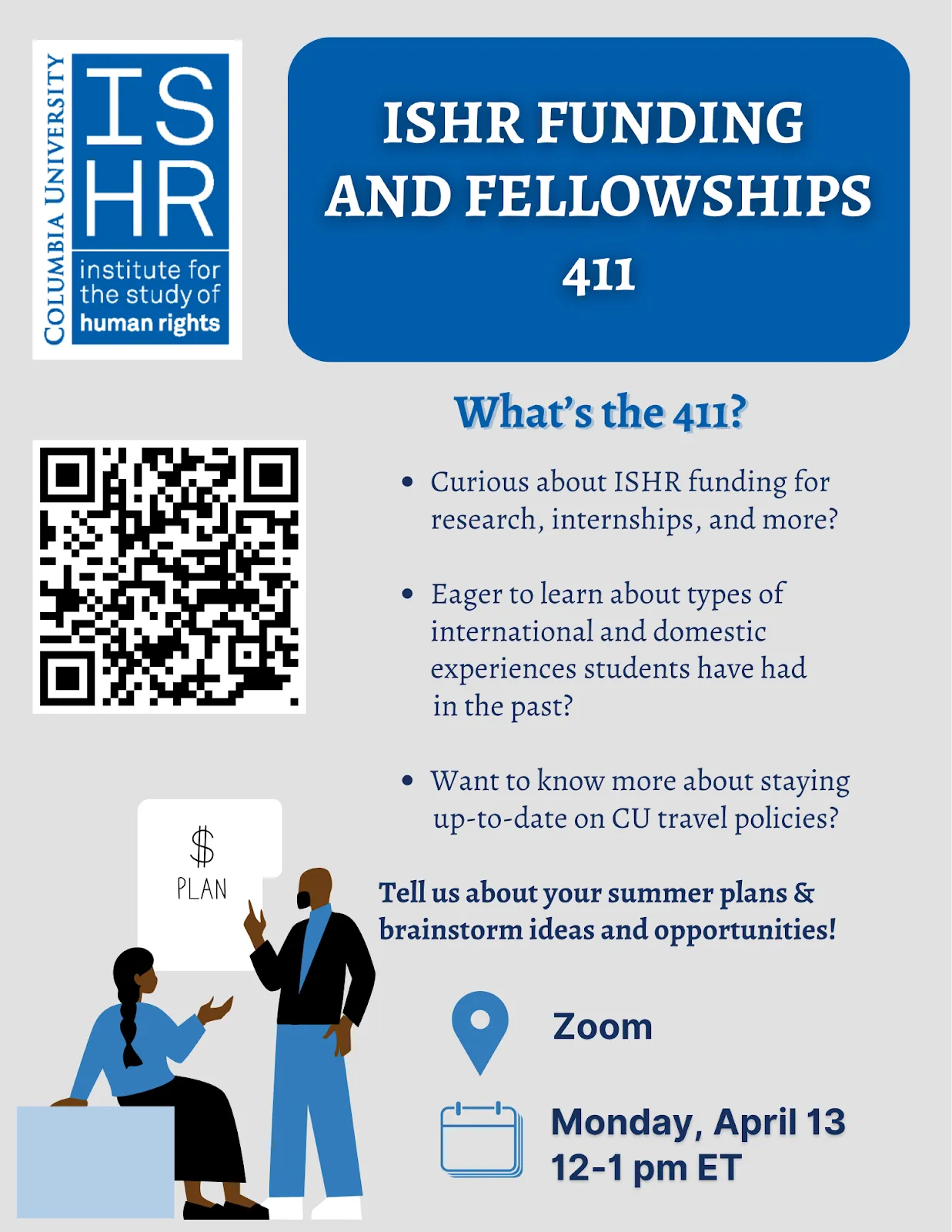 Flyer of Funding and Fellowships