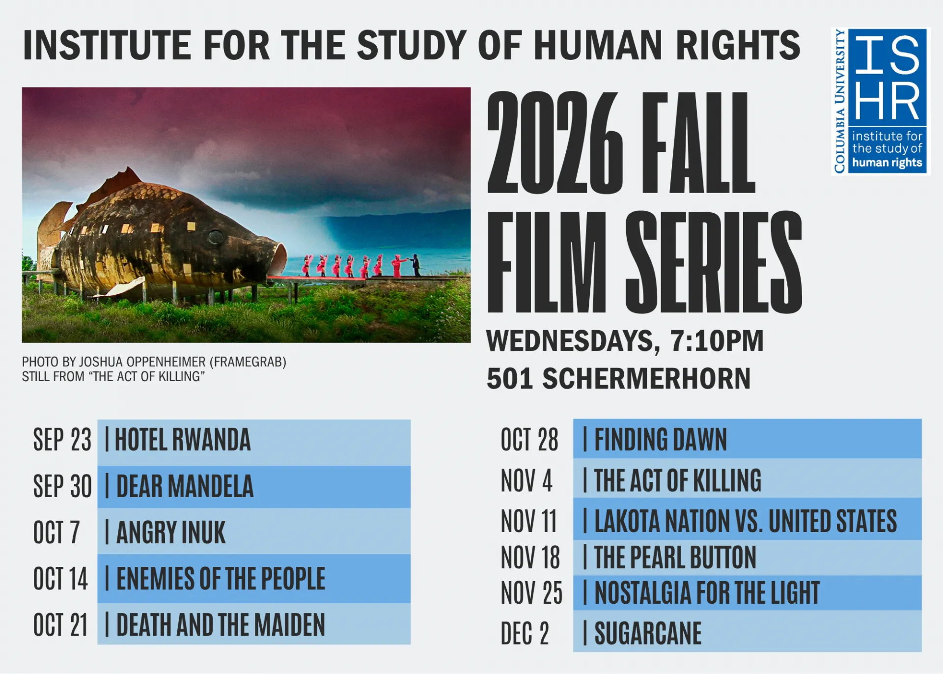 Fall film series