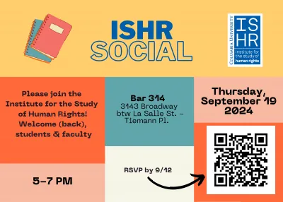 2024 ISHR Fall Social