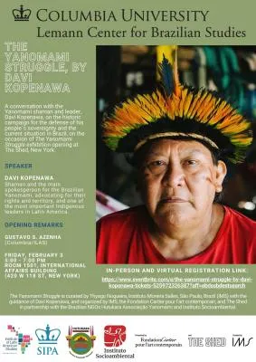 The Yanomami Struggle, by Davi Kopenawa