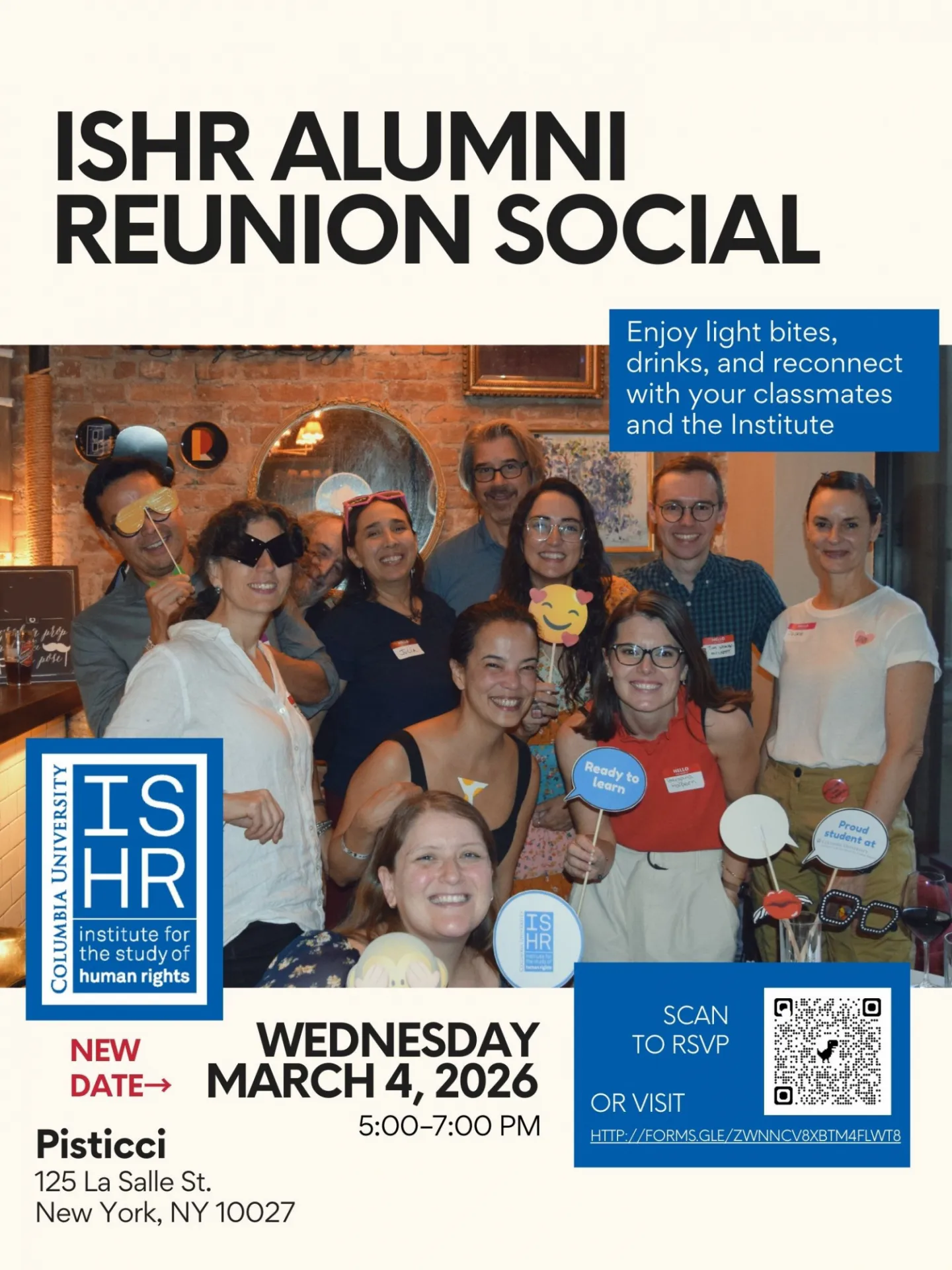 Alumni reunion flyer