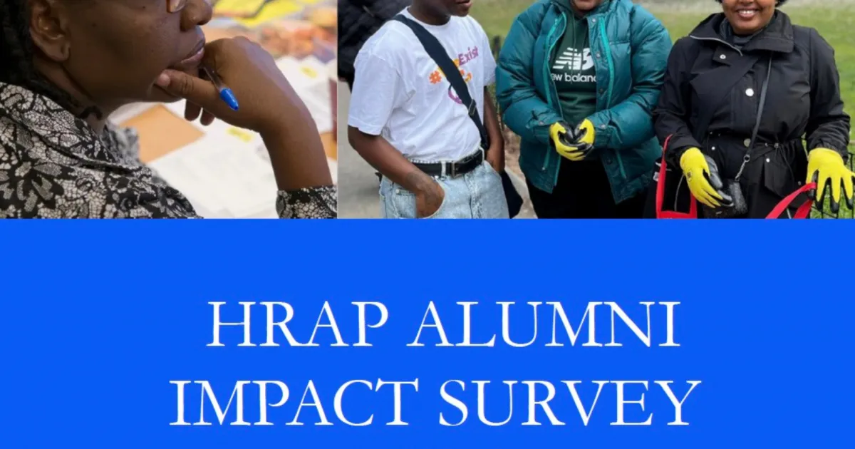 Suffrage Program 2026 HRAP Impact Survey Report Is Available! | Institute for the Study ...