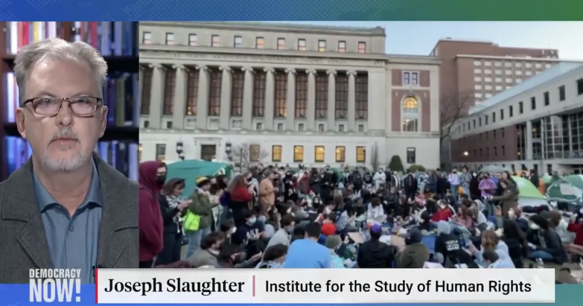 Ishr ISHR’s Executive Director Spoke at Democracy Now! | Institute for the ...