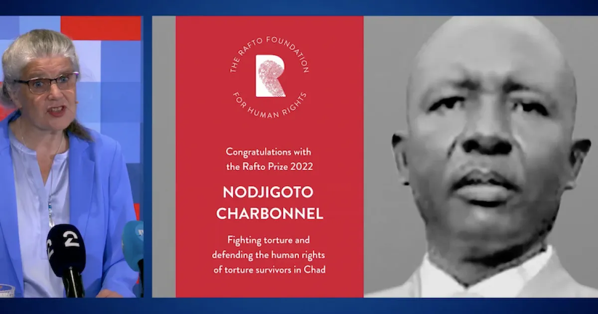 Rafto Rafto Prize Awarded to 2019 Advocate Nodjigoto Charbonnel of Chad ...